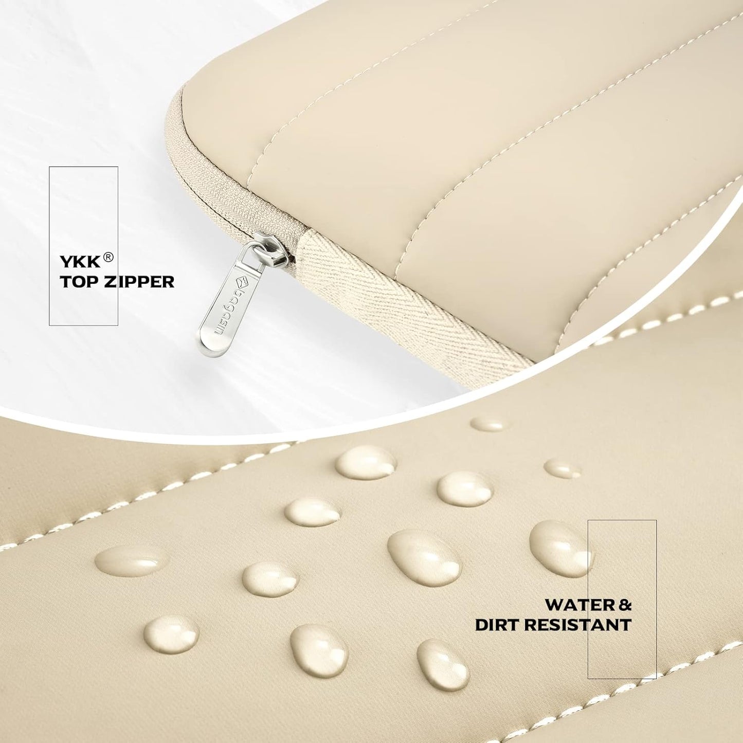 Laptop Sleeve Bag, 15 15.6 16 Inch TSA Laptop Bag Protective Sleeve Waterproof with 4-Layer Protection Laptop Sleeve for MacBook, HP, Dell, Lenovo, Asus Notebook