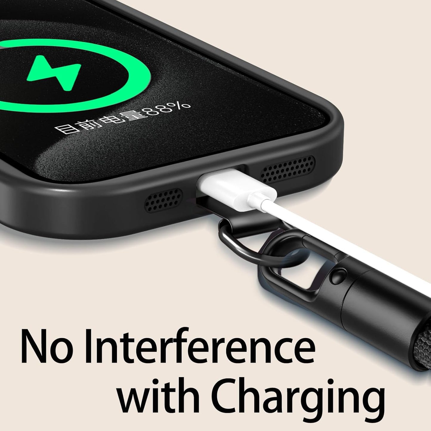 2 Pack Phone Wrist Strap, Wrist lanyard for iPhone Case Camera, Anti Theft Phone Strap Lanyard with 360° Rotating Hook, Charm Chain Camera Wristlet for Travel