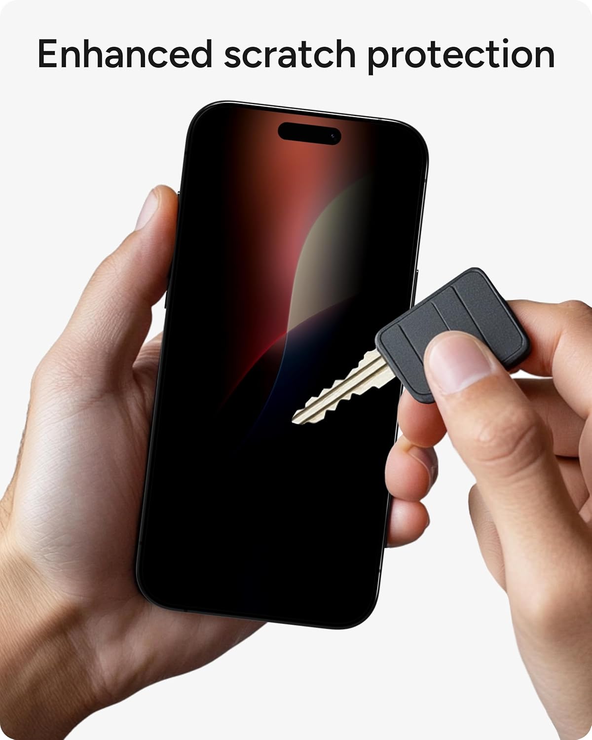 ZAGG Glass Elite Privacy Screen Protector for iPhone 16 Pro Max - 2-Way Privacy Filter, Ultra-Strong Tempered Glass, 5X Stronger, InvisibleShield, Smudge-Free, Easy Install, Recycled Content