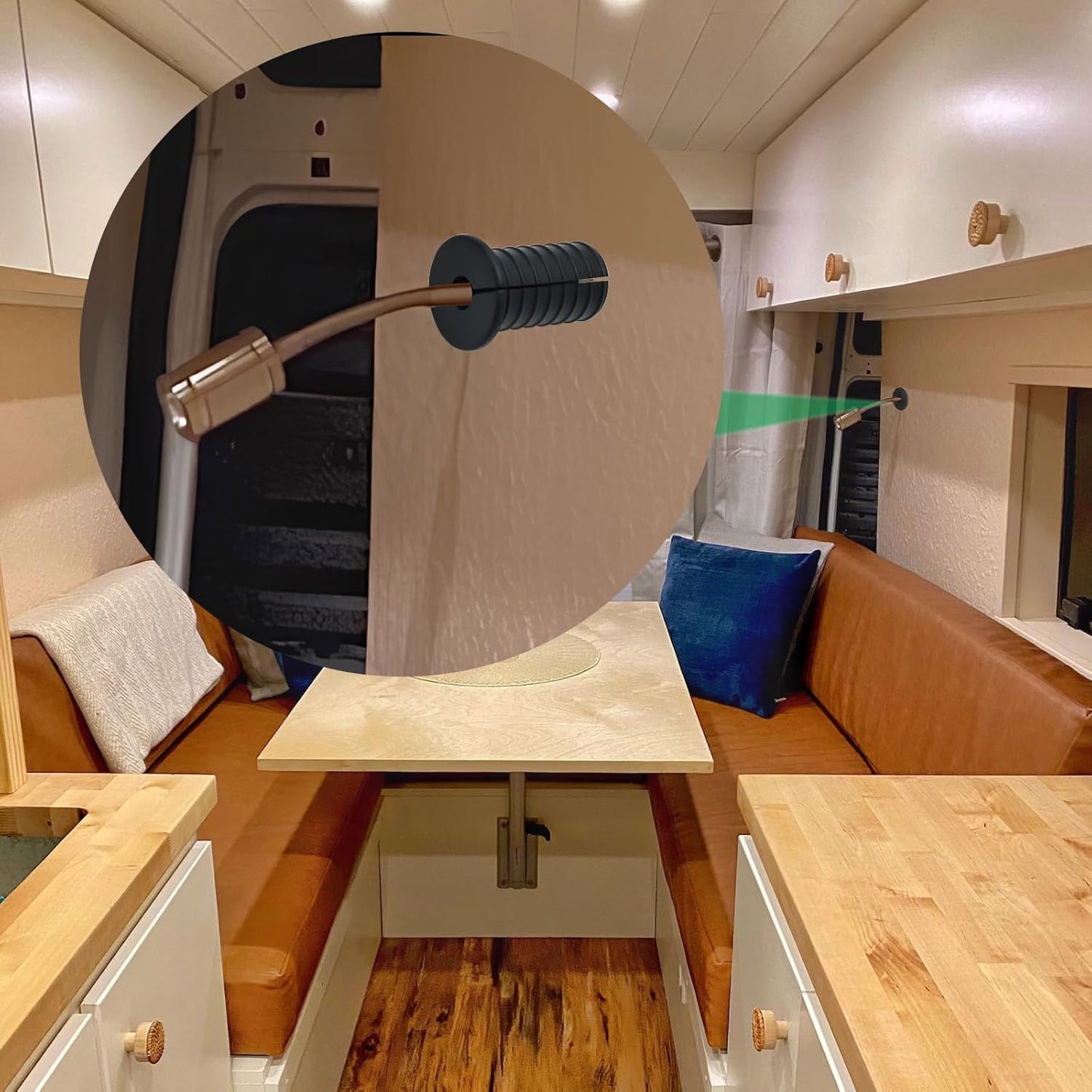 4pc Starlink Cable Grommet 3/4" Silicone Anti-Slip Wall Hole Pass Through Split Cable Bushings for TV Wire Ethernet Cord, Starlink Cable Routing Kit Accessories,38mm/1.5"Ht, Grey