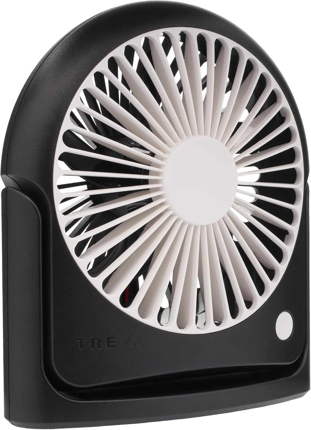 Treva 5 Inch Rechargeable Powered Clip Fan 3 Speed Slim and Portable Indoor and Outdoor Cooling Multi-Directional