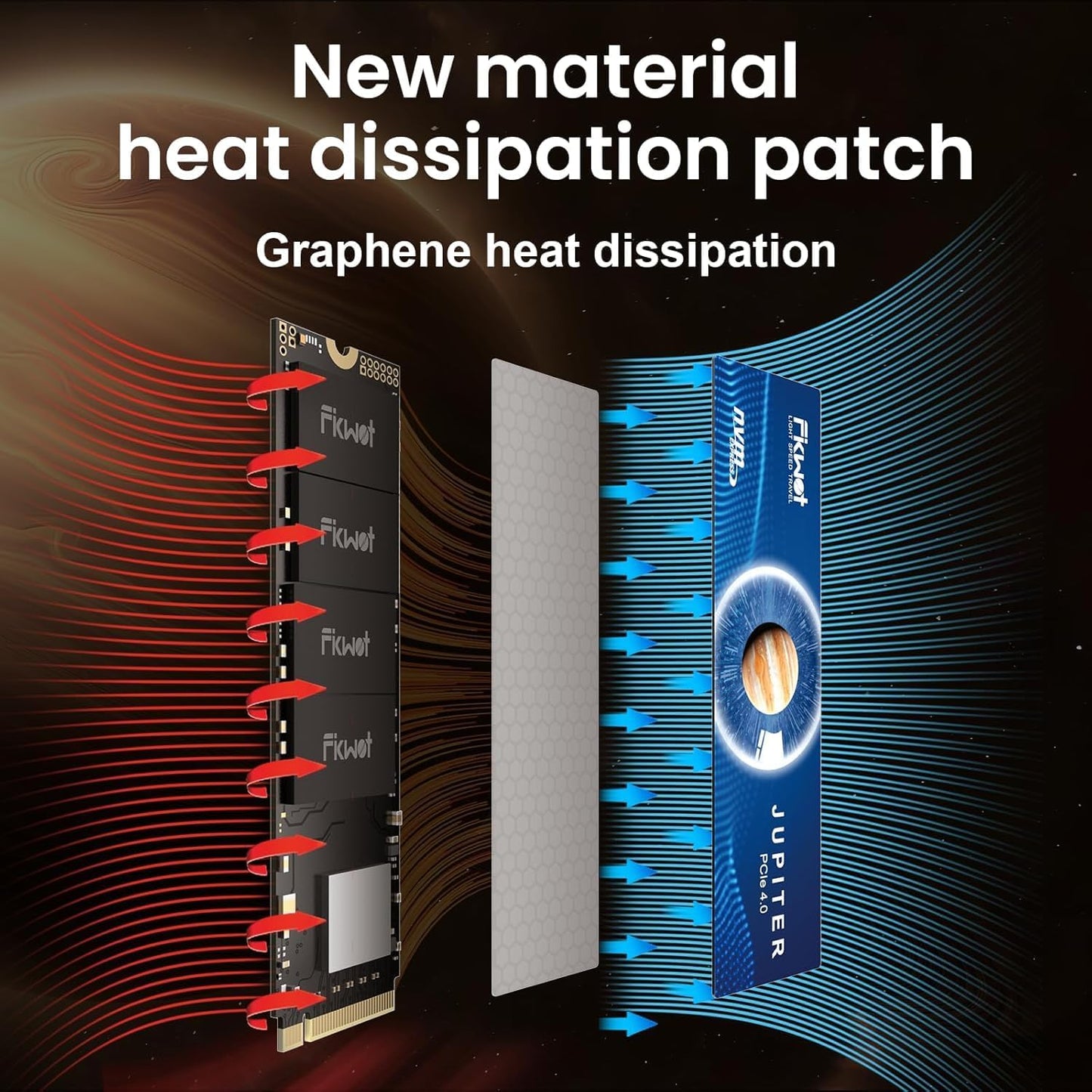 FX660 2TB M.2 SSD, PCIe Gen 4x4 Dynamic SLC Cache - Speeds up to 5200MB/s M.2 2280 NVMe Internal SSD, Upgrade Storage for PC Computer, Laptop and PS5