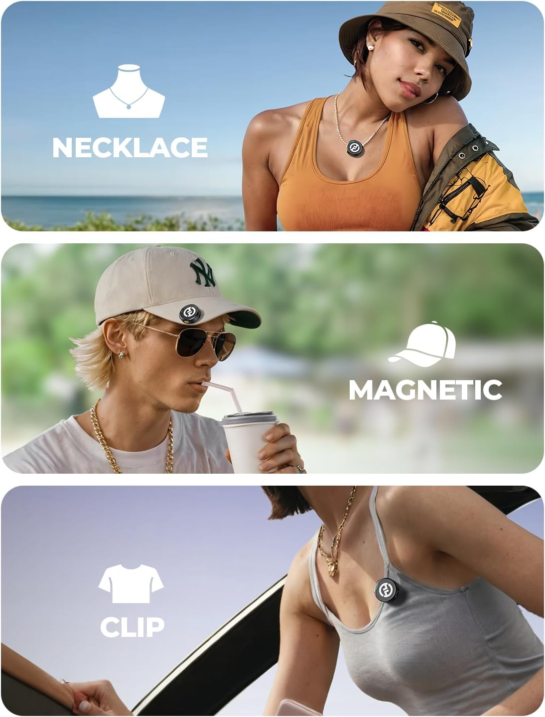 Hollyland Lark M2 Wireless Microphone for iPhone/Camera/Android/PC, 48kHz/24-bit High Fidelity Audio, 300m Range, Noise Cancelling, 40h Use, YouTube, Vlog, Streaming (2TX + 3RX + Charging Case)