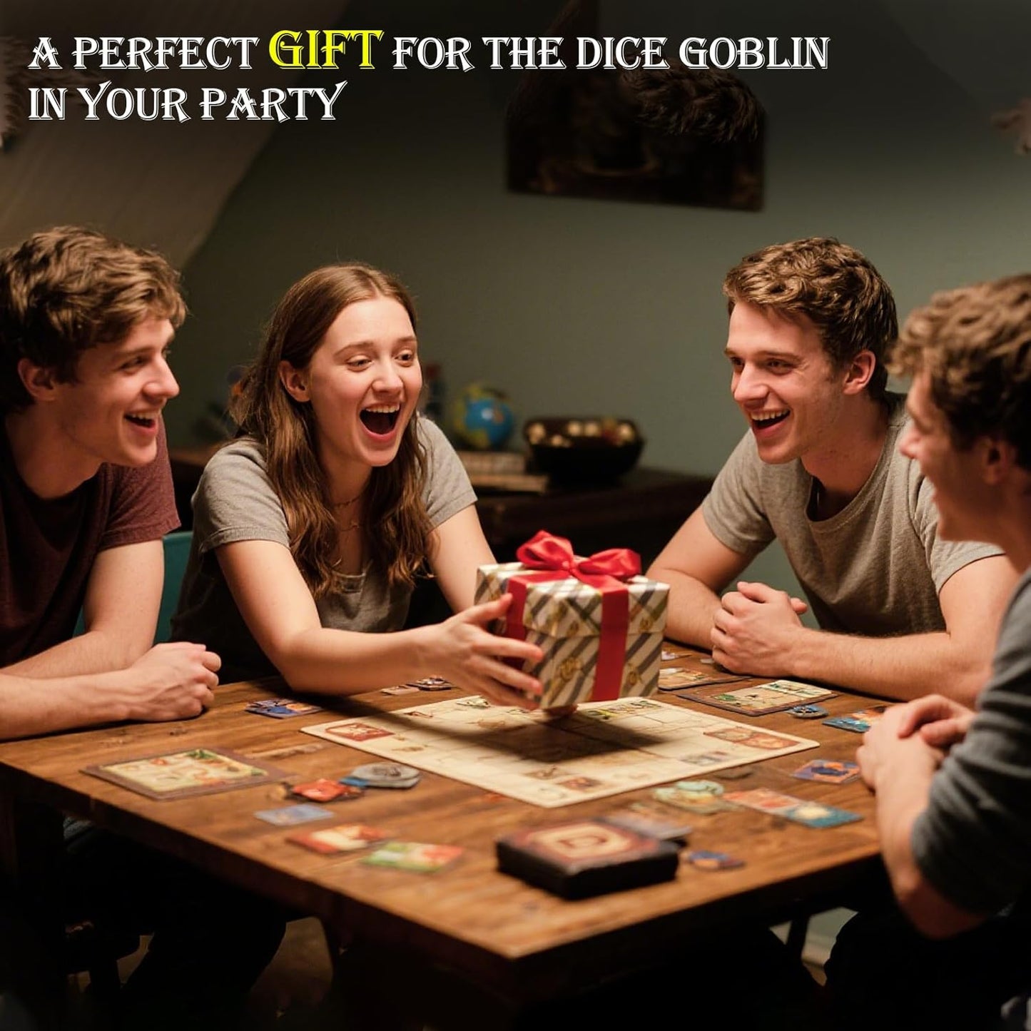 Haxtec DND Dice Set Polyhedral D&D Dice Compatible with Dungeons and Dragons Gift TTRPG Antique Iron Red Metal Dice