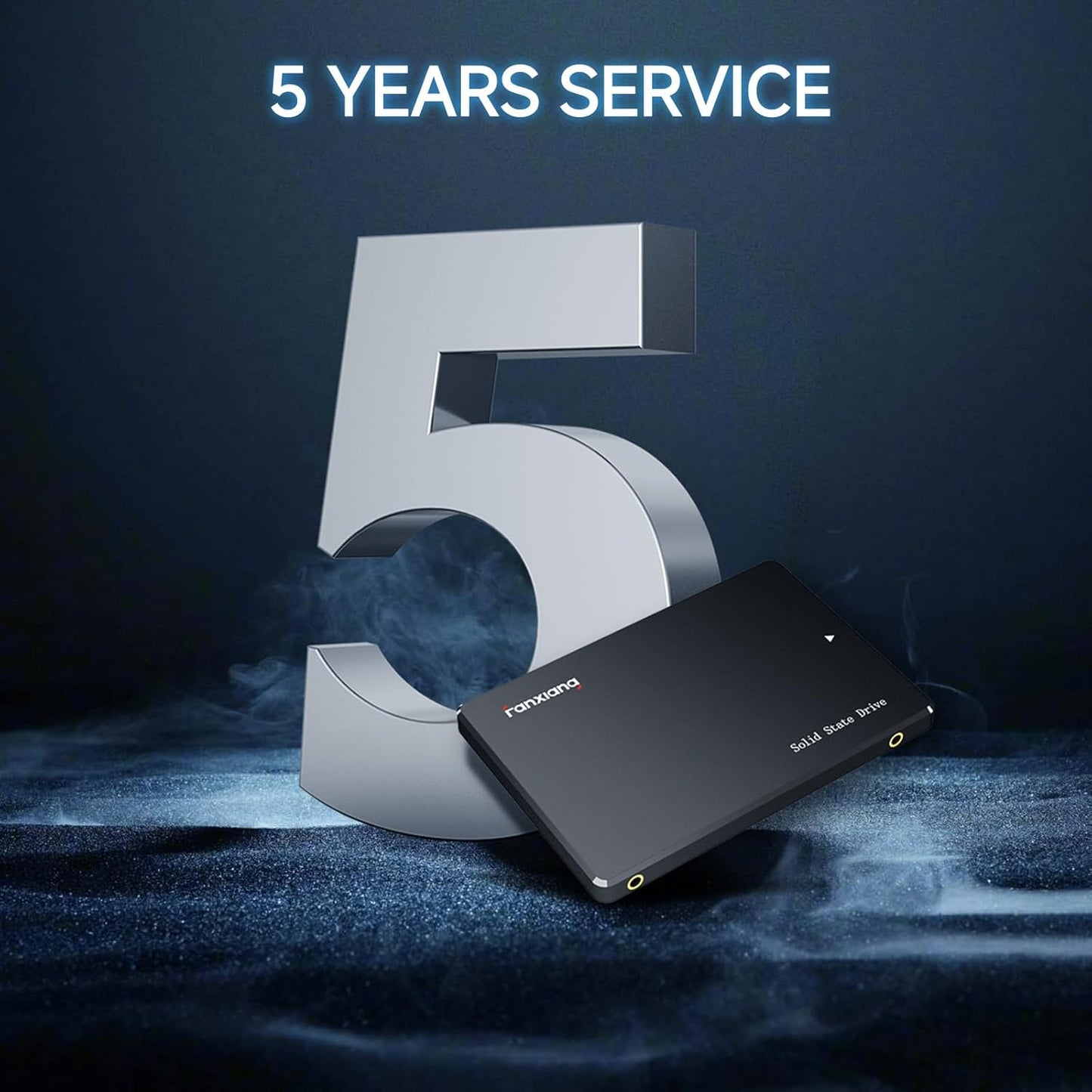 SSD 2TB Internal Solid State Drive SATA III 6Gb/s 2.5", 3D NAND, SLC Cache, Up to 550MB/s, Compatible with Laptops and PC Desktops(S101)