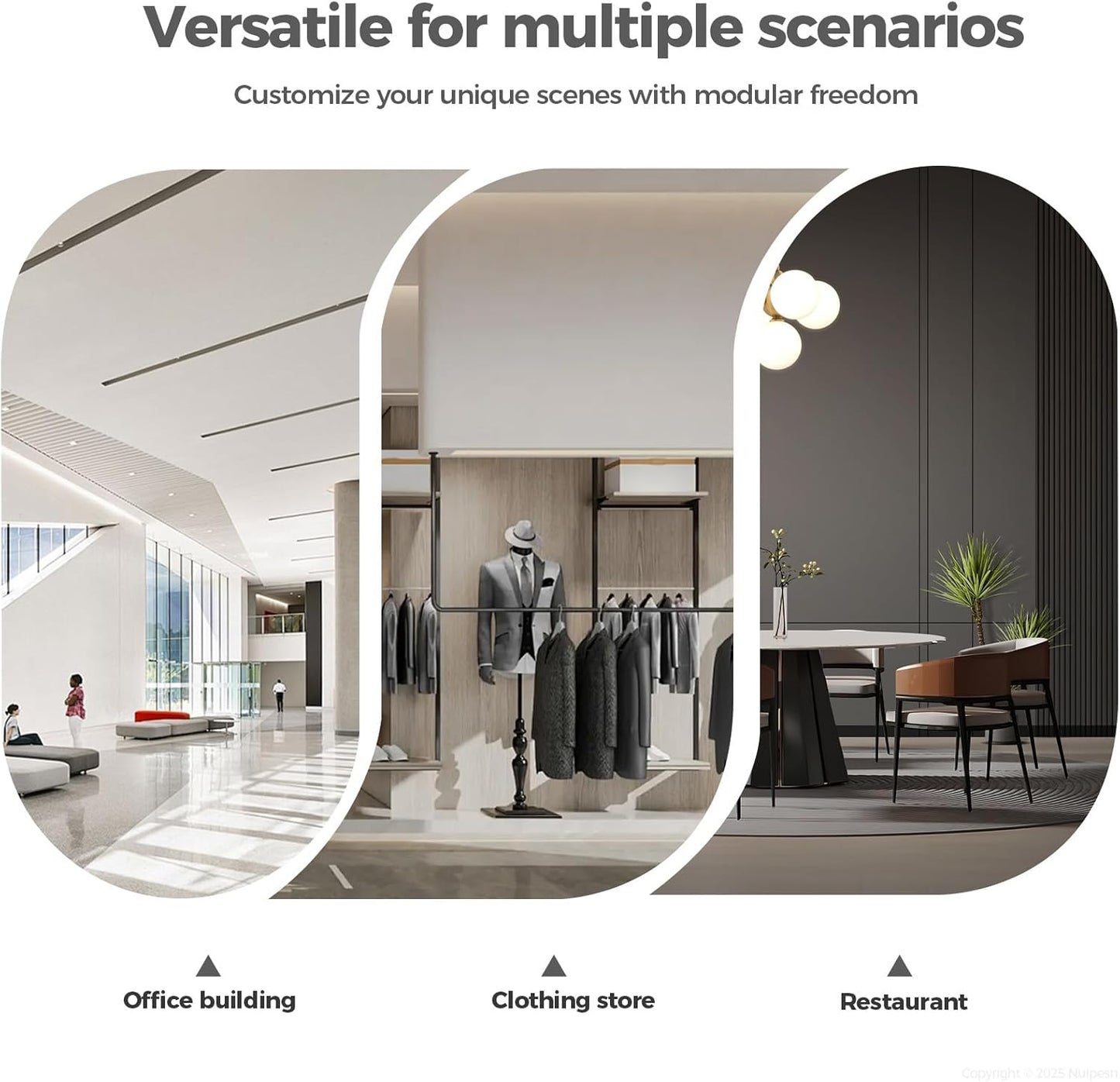 Reception Desk with Counter, Modern Front Desk Reception Counter with Keyboard Tray, Lockable Drawer and Storage Shelves for Office, Retail, Salon (White+Black/Left, 71" L*24" W*39" H)