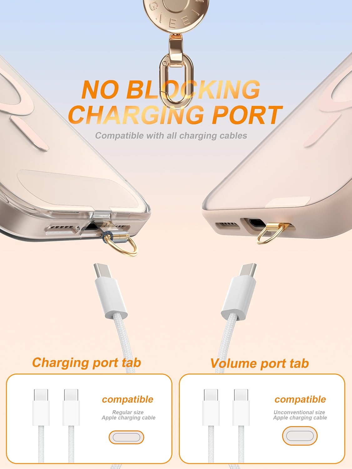 Phone Lanyard Crossbody【Upgraded Quick-Release Magnetic Buckle】 3 Tabs,360°rotatable,Adjustable Strap,Neck Anti fall