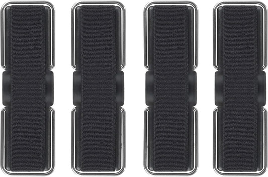 Cell Phone Holder for Hand, CISID Phone Finger Holder Loop Strap Grip with Stand for Phone Suitable for iPhone Samsung and Most Smartphones(Black Black Black Black 4PCS)