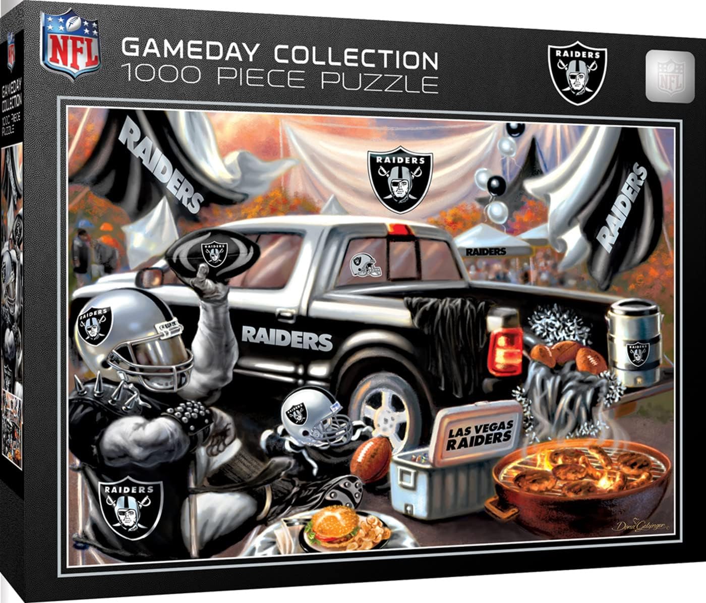 MasterPieces NFL Gameday Puzzles Collection - NFL Gameday Tailgate 1000 Piece Jigsaw Puzzle