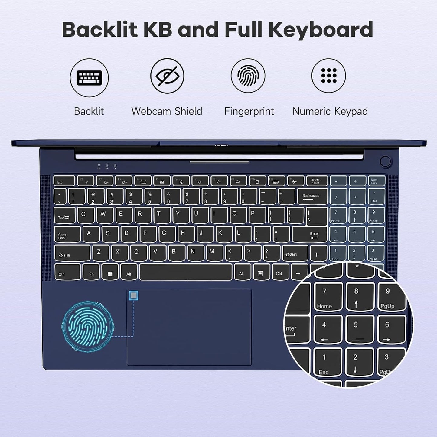 NIMO 15.6" IPS FHD-Gaming-Laptop, AMD Ryzen 5 6600H 6-Cores 660M GPU 32GB DDR5 RAM 2TB SSD(Beat i7-1165G7, Up to 4.5GHz) Computer with 100W GaN Type C Fingerprint Backlit Keyboard Win 11