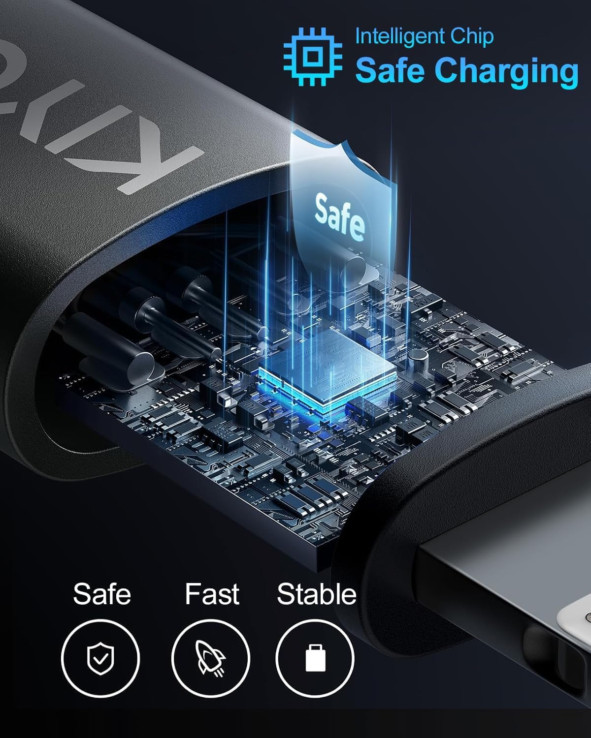 USB C Cable for Car 3FT/6FT, Coiled USB C to USB C Cable Fast Charging 66W, Braided USB Type C Charger Cord Compatible with iPhone 16 15 Pro Max, Samsung Galaxy, Google Phones and More Type C Devices