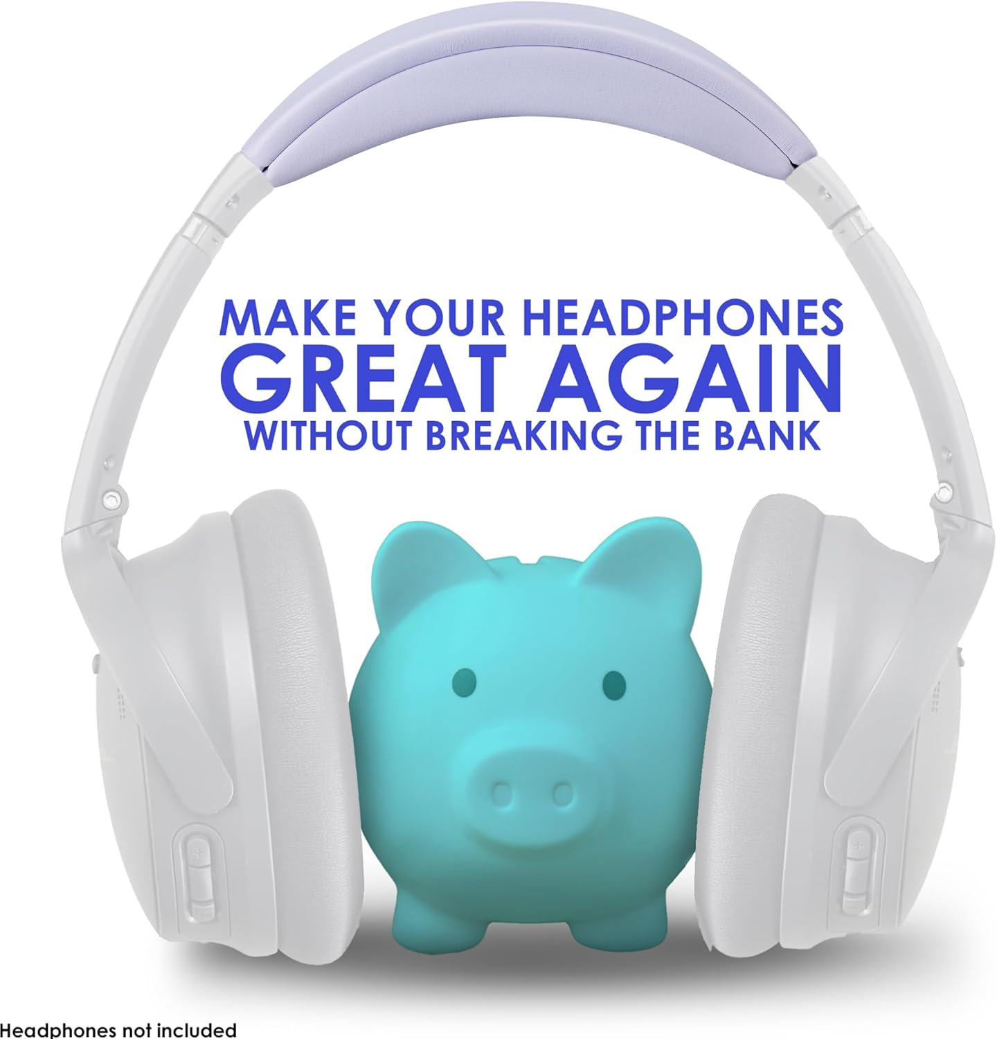 Replacement QC Ear Pad and Headband Pad Kit Cushion. Compatible with Bose QuietComfort (2023) QC45 QCSE QC35 II Wireless Noise Cancelling Headphones (Lilac) Easy DIY Fit