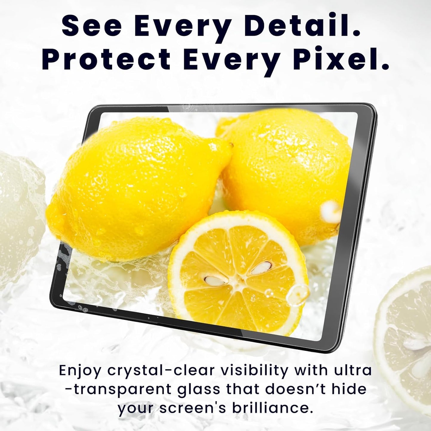 BELLEMOND Tempered Glass Screen Protector designed for iPad Air 13” (M3, 2025 / M2, 2024) - Ultra Clear「EZ Guide」Alignment Kit for Flawless Installation, 10H Hardness - Designed in Japan