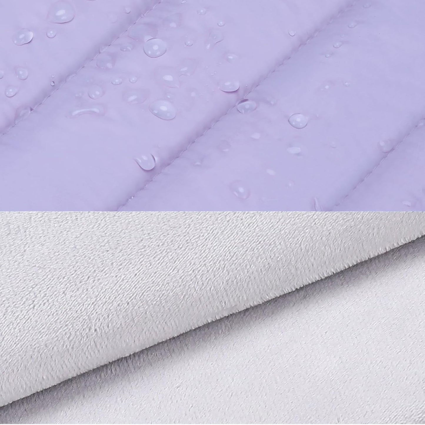 MOSISO 15-15.6 inch Laptop Case, 16 inch Puffy Laptop Sleeve Compatible with MacBook Pro 16, HP Dell ASUS Acer Toshiba Lenovo Notebook Computer, Polyester Horizontal Bag with Small Case, Purple