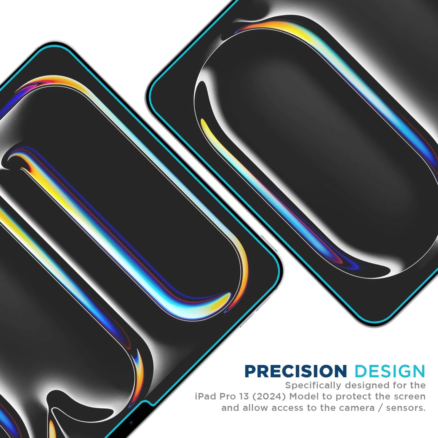 Tech Armor Matte Anti-Glare Film Screen Protector for iPad Air 13 (2025) and iPad Pro 13 Inch 2024 - Perfect for Drawing, Writing, and Note-taking like on Paper 2 Pack