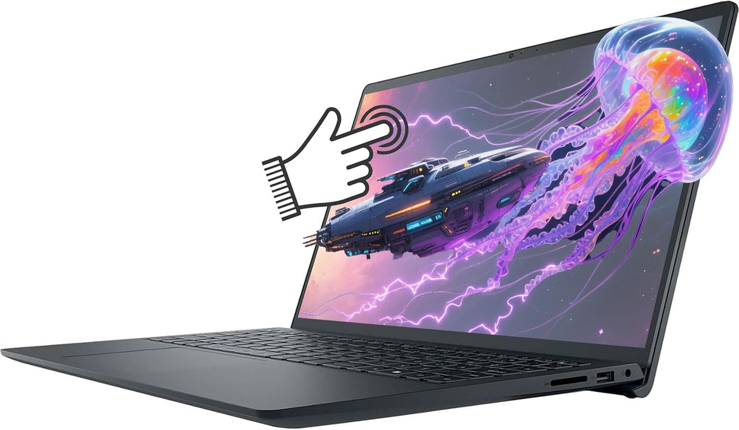 Dell Inspiron 15 3000 Touchscreen Laptop 15.6" FHD (1920x1080) IPS, 13th Gen Intel 10 Cores i5 Processor Up to 4.6GHz, 16GB RAM 512GB SSD, WiFi 6, Copilot, Windows 11