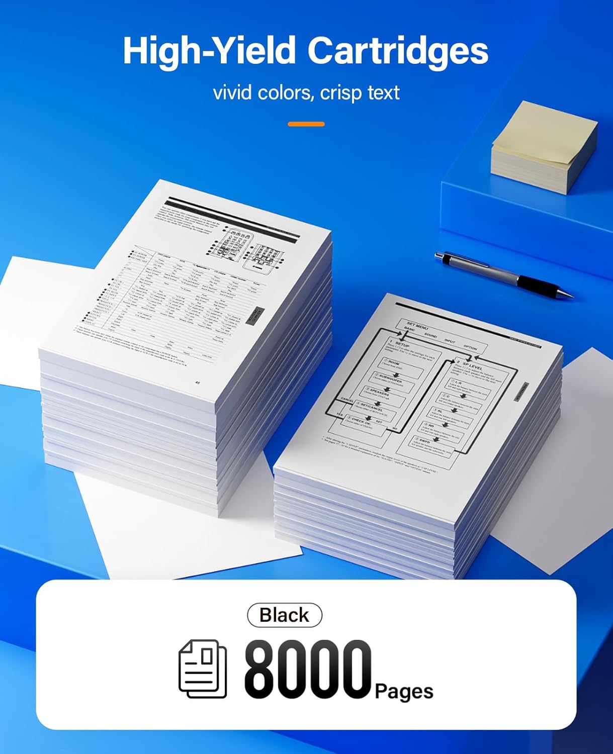 TN850 Black Toner Cartridge 2-Pack High Yield Compatible for Brother TN-850 850 Toner HL-L6200DW L6200DWT L5200DW L5100DN L6400DW MFC-L5800DW L5700DW L6700DW L6800DW DCP-L5600DN Printer Ink All-in-One