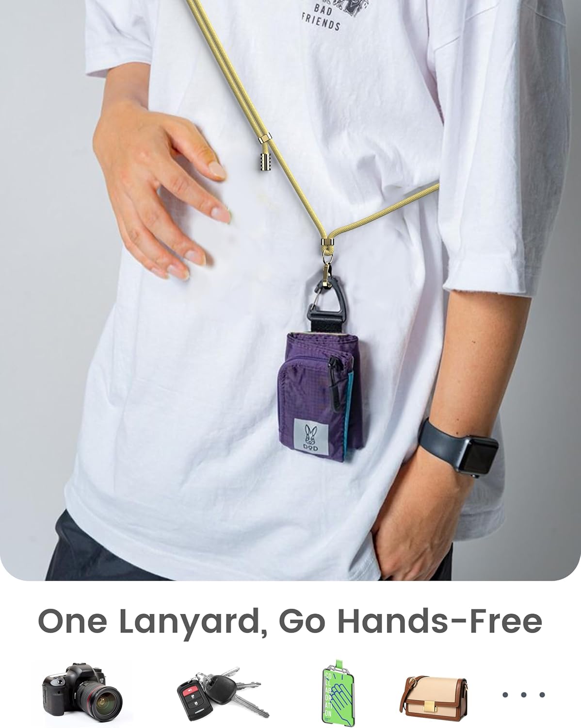 Cell Phone Lanyard, Adjustable Crossbody Cell Phone Lanyard, Adjustable Anti Theft Phone Strap