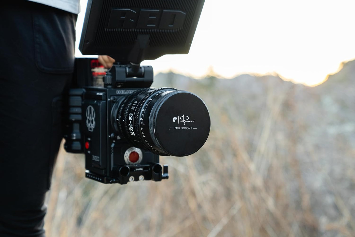 PolarPro 95mm Peter McKinnon Mist VND Camera Filter - 6-9 Stop Variable Neutral Density Lens Filter for DSLR/Mirrorless Pro Video – for Cinematic Shutter Speed Control + Diffusion