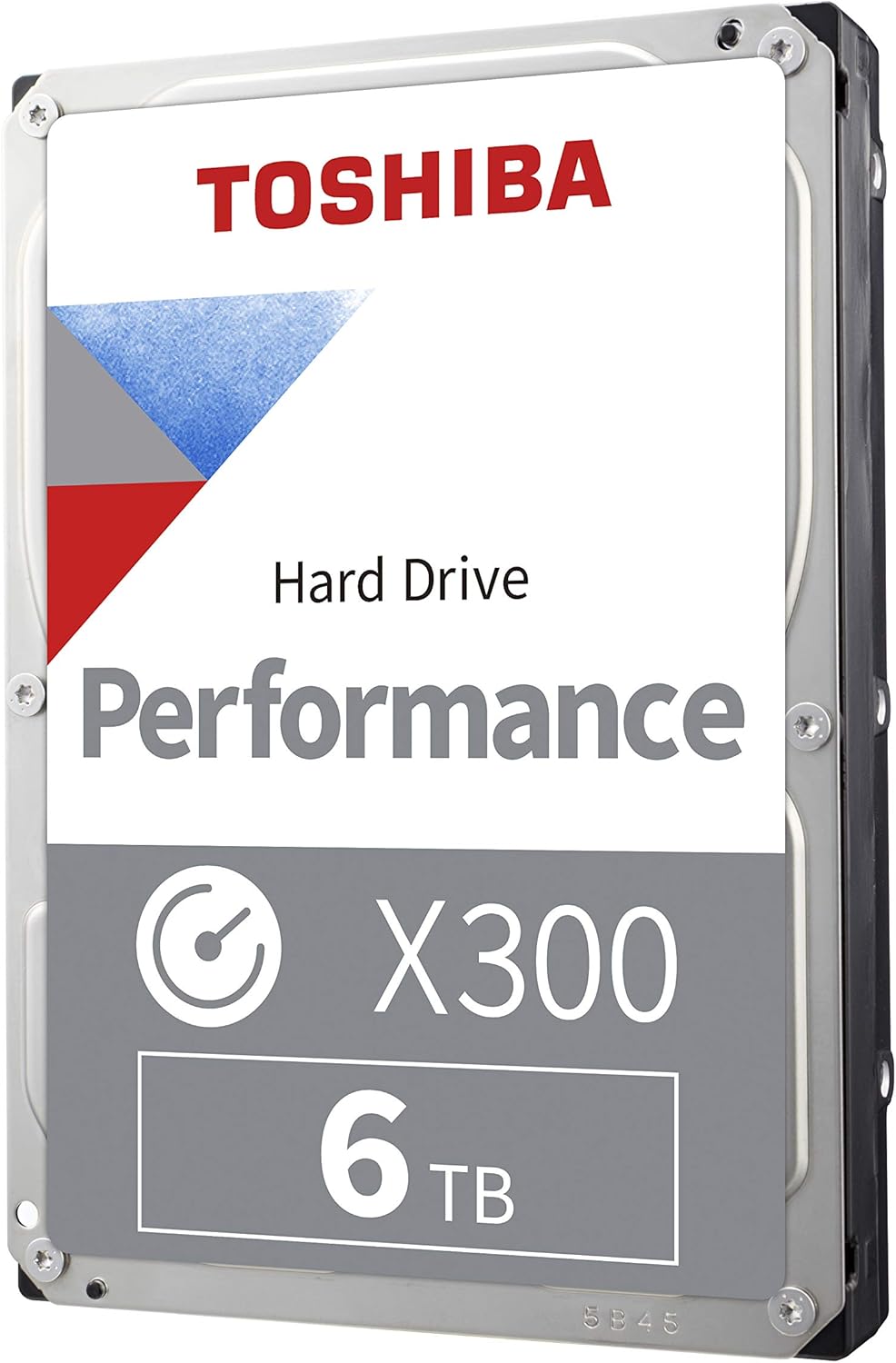 Toshiba X300 6TB Performance & Gaming 3.5-Inch Internal Hard Drive – CMR SATA 6 GB/s 7200 RPM 512 MB Cache - HDWR760XZSTA