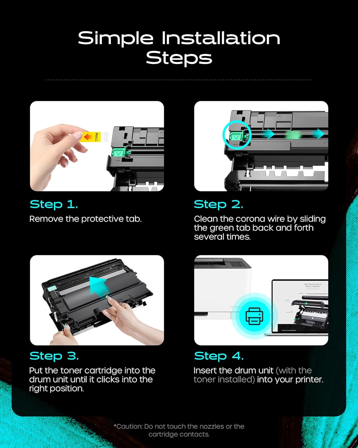 DR920 HL-L6210DW Drum Unit Replacement for Brother DR-920 use with TN920 TN920XL TN920XXL Work for Brother HL-L6210DW MFC-L5915DW HL-L5210DWT HL-L5210DN HL-L5210DW HL-L6310DW Printer