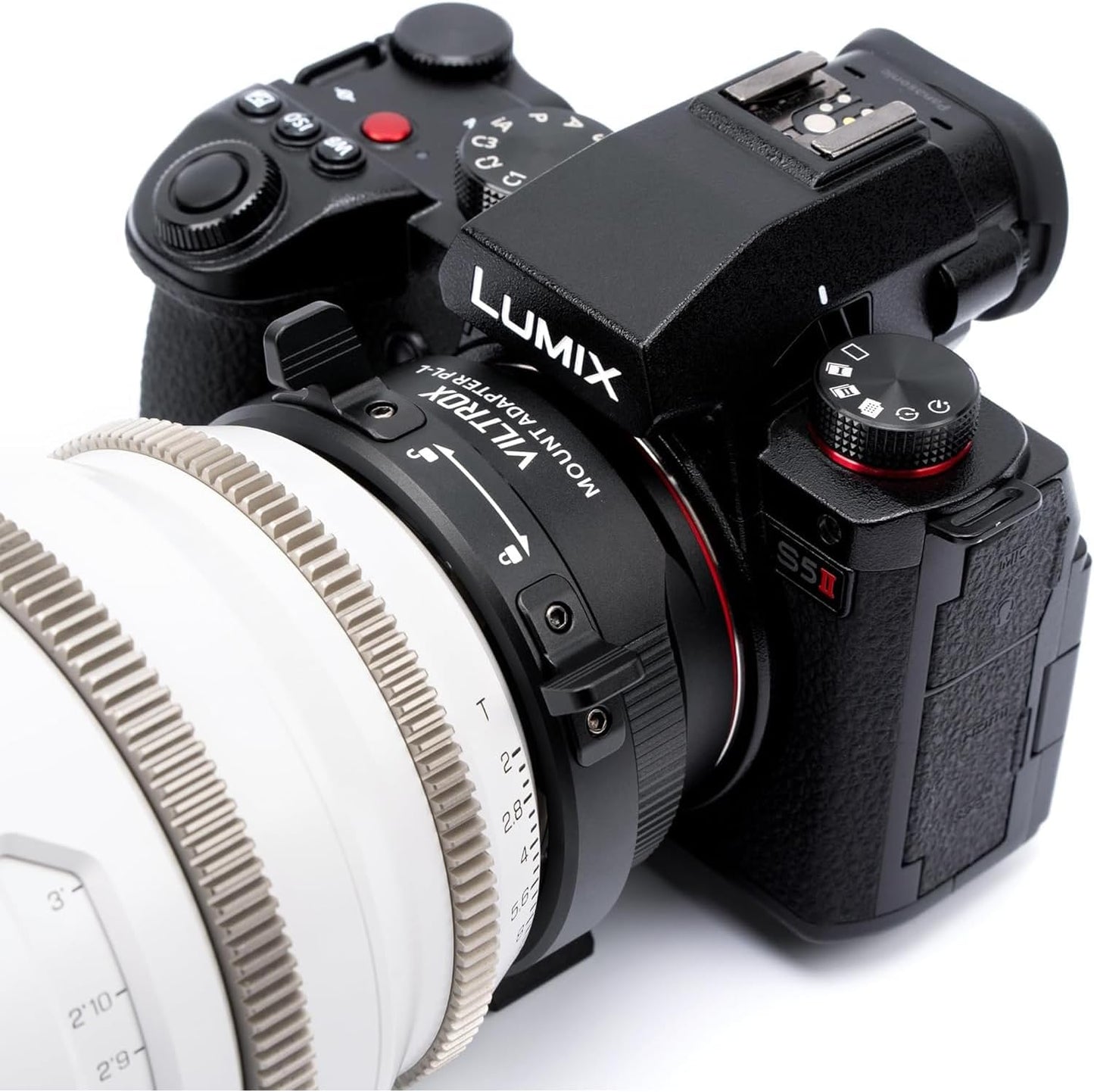 VILTROX PL-L Lens Mount Adapter with Security Lock for PL Mount Lens to L Mount Camera Panasonic S1 S1R S1H S5/Leica SL SL2 CL TL/Sigma fp L