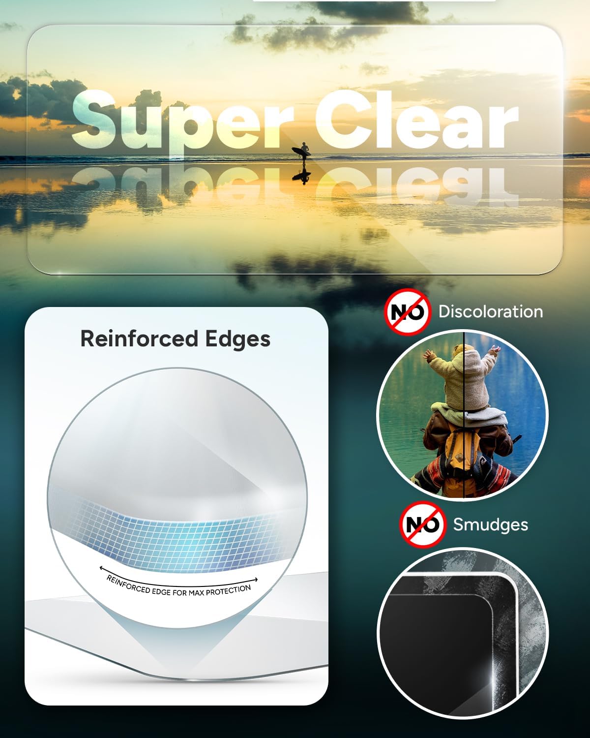 ZAGG InvisibleShield Glass Elite Anti-Glare iPhone 15 Screen Protector - 5X Stronger with Reinforced Edges, Scratch & Smudge-Resistant Surface, Matte Finish, Easy to Install