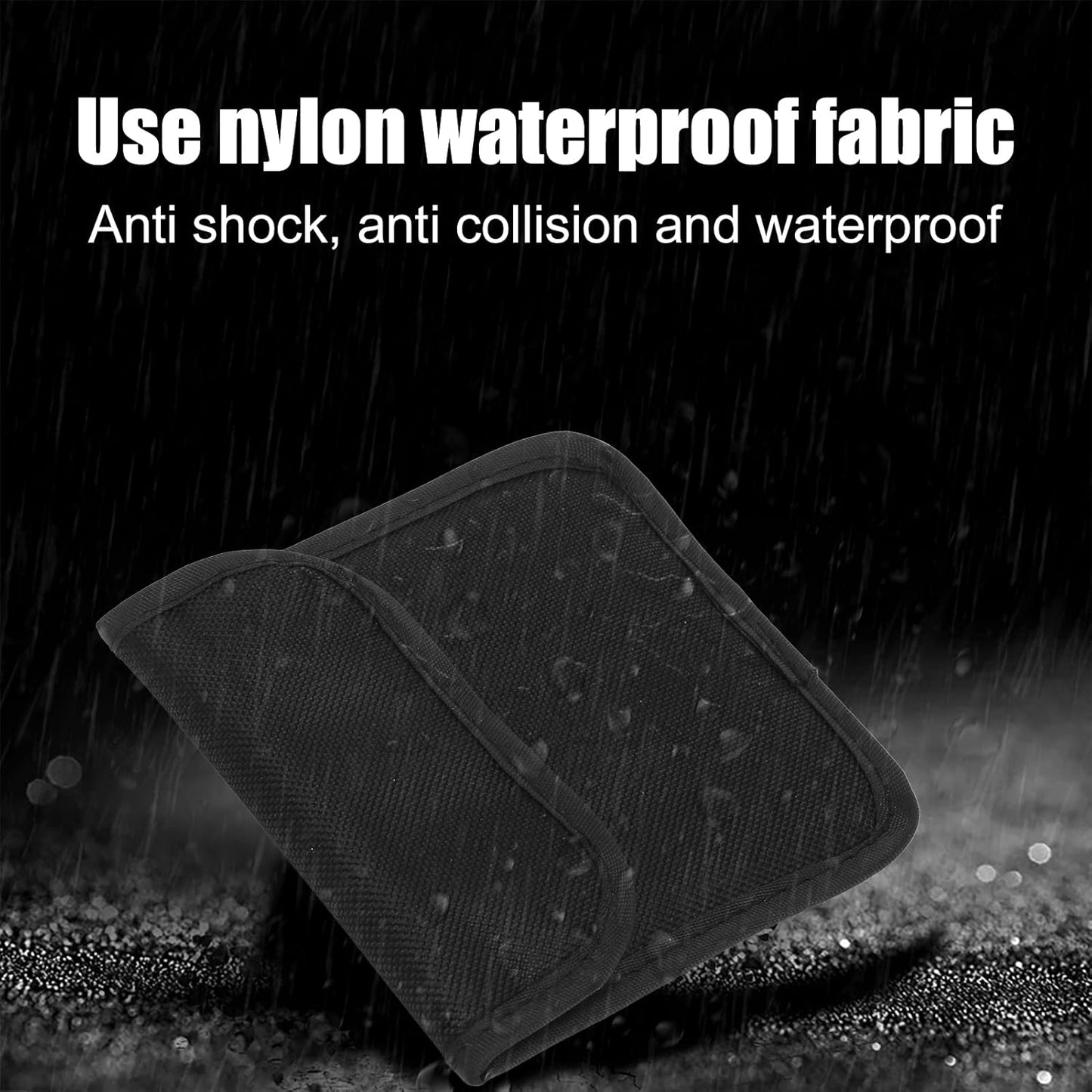 BigKing Camera Filter Pouch Case, One Pocket, Nylon, Waterproof, Up to 82mm/3.2in