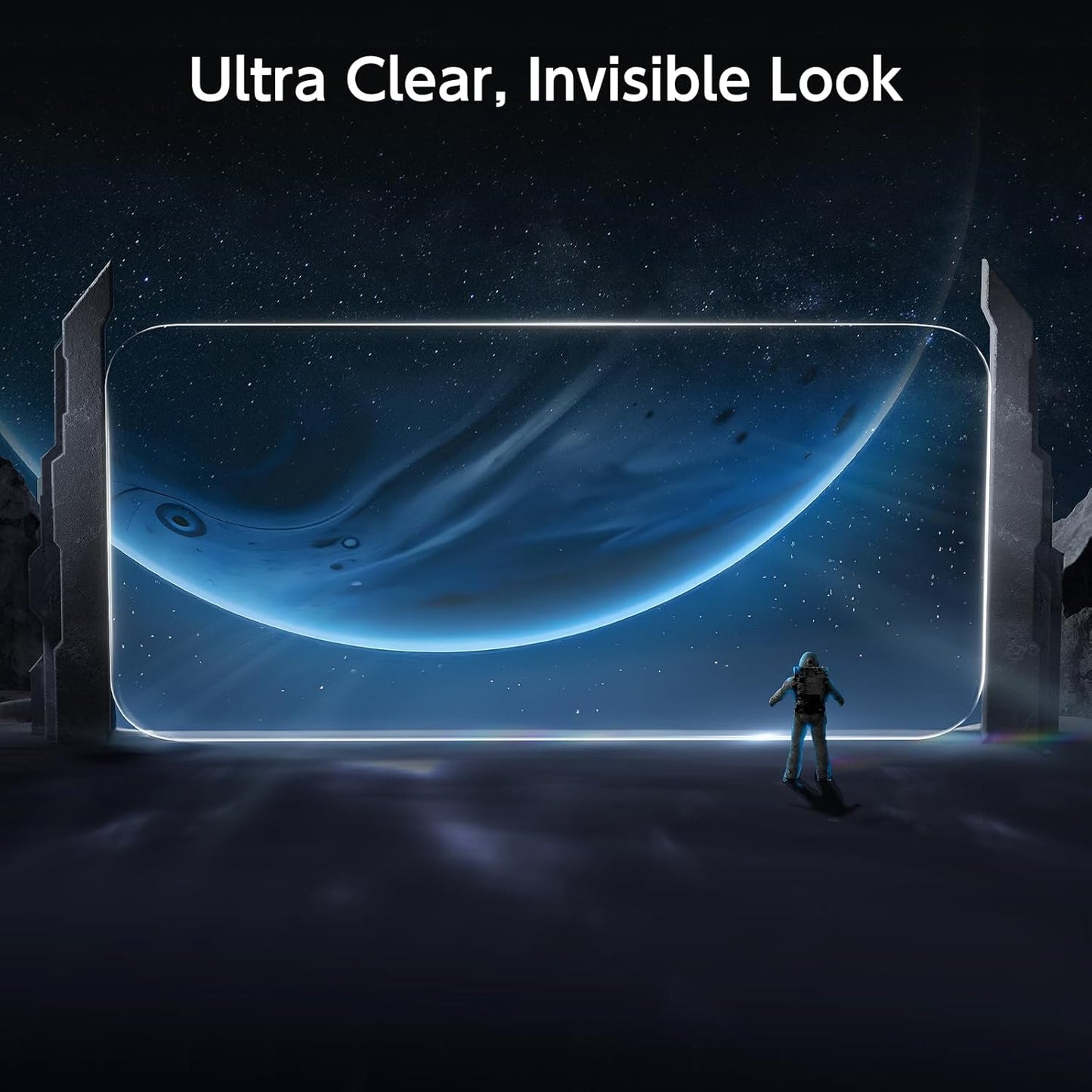 SMARTDEVIL 2 Pack Screen Protector for iPhone 16 Plus (6.7 Inch) Tempered Glass, HD Clear Film, Easy Installation, Dust-Free & Bubble-Free