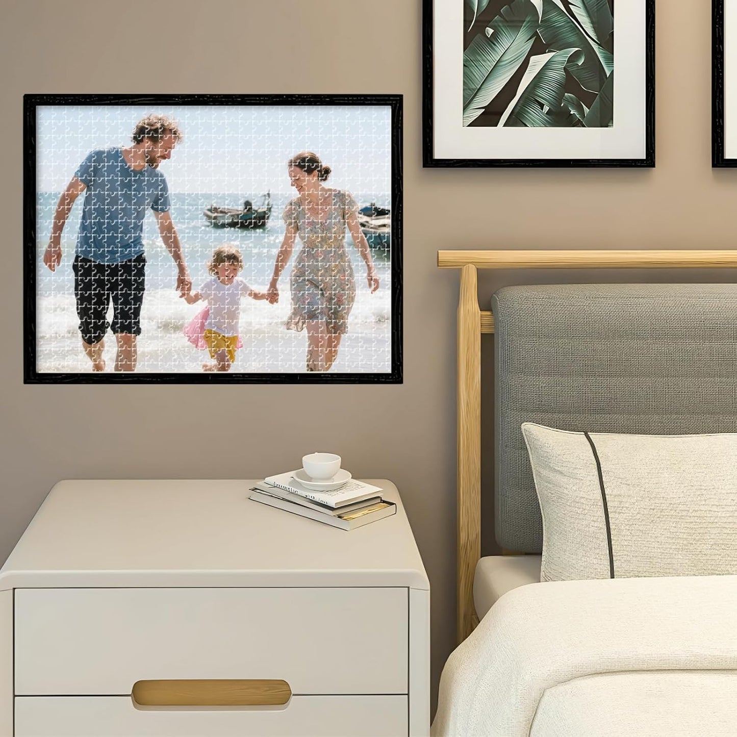 Custom Photo Puzzle – Personalized 1000 Piece Jigsaw Puzzle from Your Photo – Custom Puzzle Gift for Family, Pets, Wedding, Anniversary, Adults, and Couples(1000-horizontal)