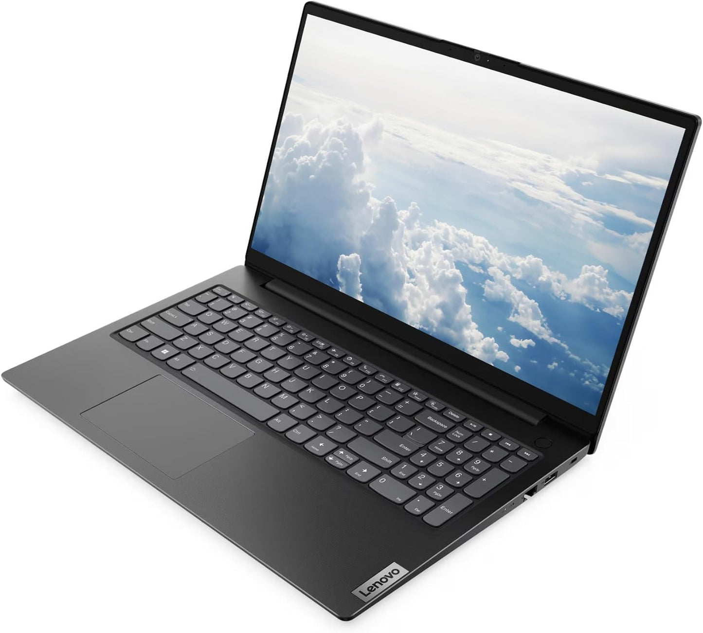 Lenovo V15 G4 15.6" FHD Laptop Computer, 24GB RAM 1.5TB Storage (1TB SSD+512GB Docking Station Set), 8-Cores AMD Ryzen 7, Windows 11 Pro with Microsoft Office Included, PLUSERA Earphones, Black