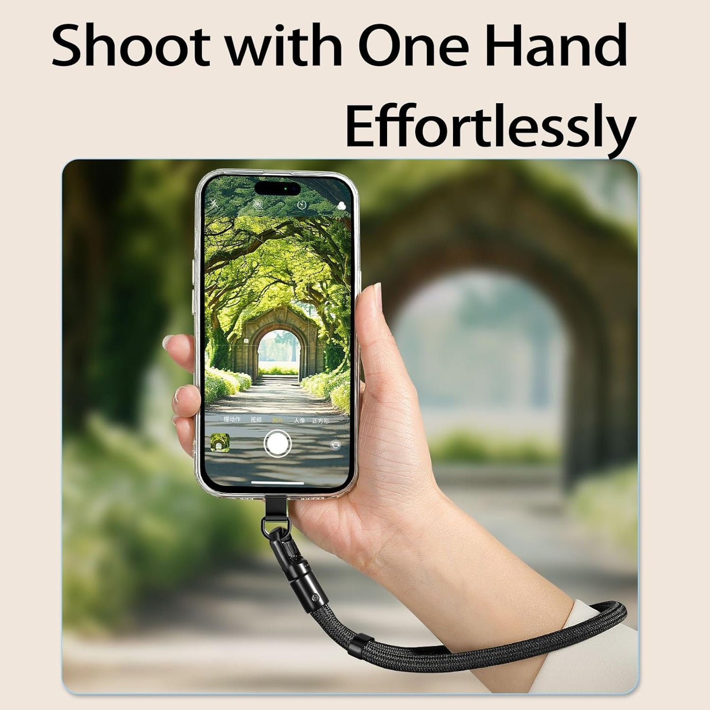 Phone Lanyard, Phone Wrist Strap for iPhone Case Camera, Anti Theft Strap Lanyard with 360° Rotating Hook, Wristlet Wrist for Cell Phone Charm Chain