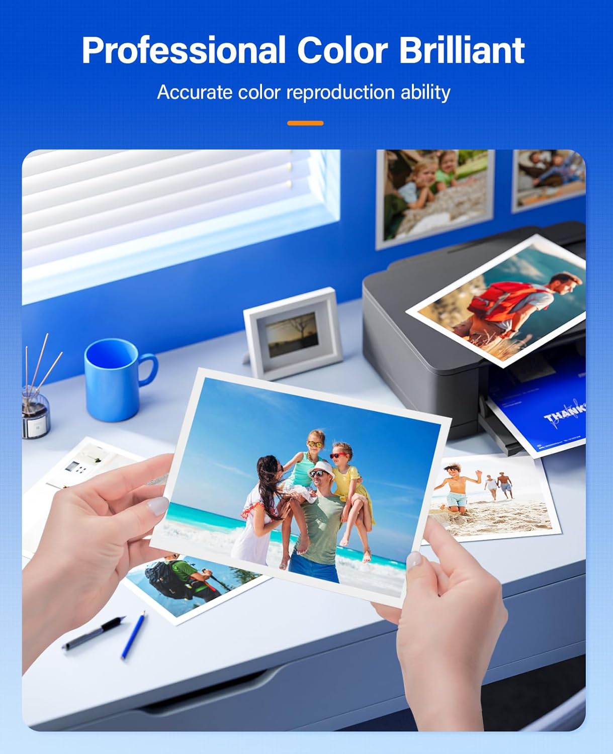 936e 936XL High Yield Ink Cartridges with Chip 4-Pack Set Replacement for HP 936 936e Ink Works with HP OfficeJet Pro 9125e 9135e 9110b 9128e 9130b 9122e 9120e 9730e Printers Black Cyan Magenta Yellow