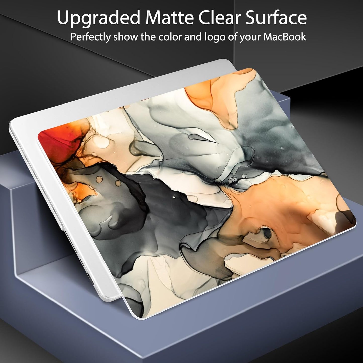 for MacBook Pro 16 inch Case 2021 2022 2023 2024 Release A3186 A3403 M4 A2991 M3 A2780 M2 A2485 M1 Pro/Max, Hard Shell Case with Screen Protector & Keyboard Cover, Technique Texture