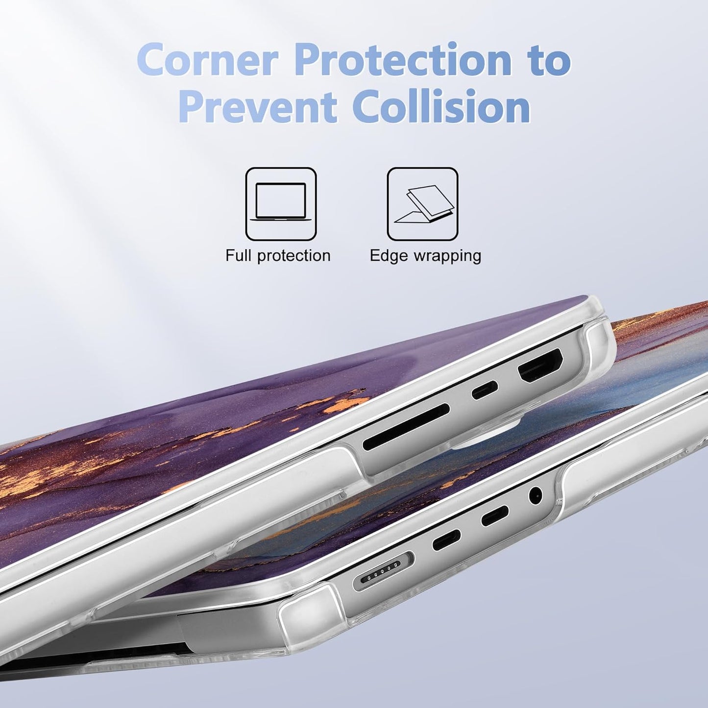 for MacBook Pro 16 inch Case 2021 2022 2023 2024 Release A3186 A3403 M4 A2991 M3 A2780 M2 A2485 M1 Pro/Max, Hard Shell Case with Screen Protector & Keyboard Cover, Abstract Art