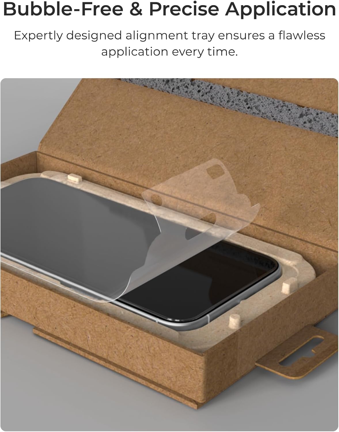 iOttie Terra iPhone 16 Pro Max Tempered Glass Screen Protector Military Grade 9H Hardness Shatterproof Scratch Resistant, Edge to Edge Protection Easy Bubble Free Install, 2 Pack