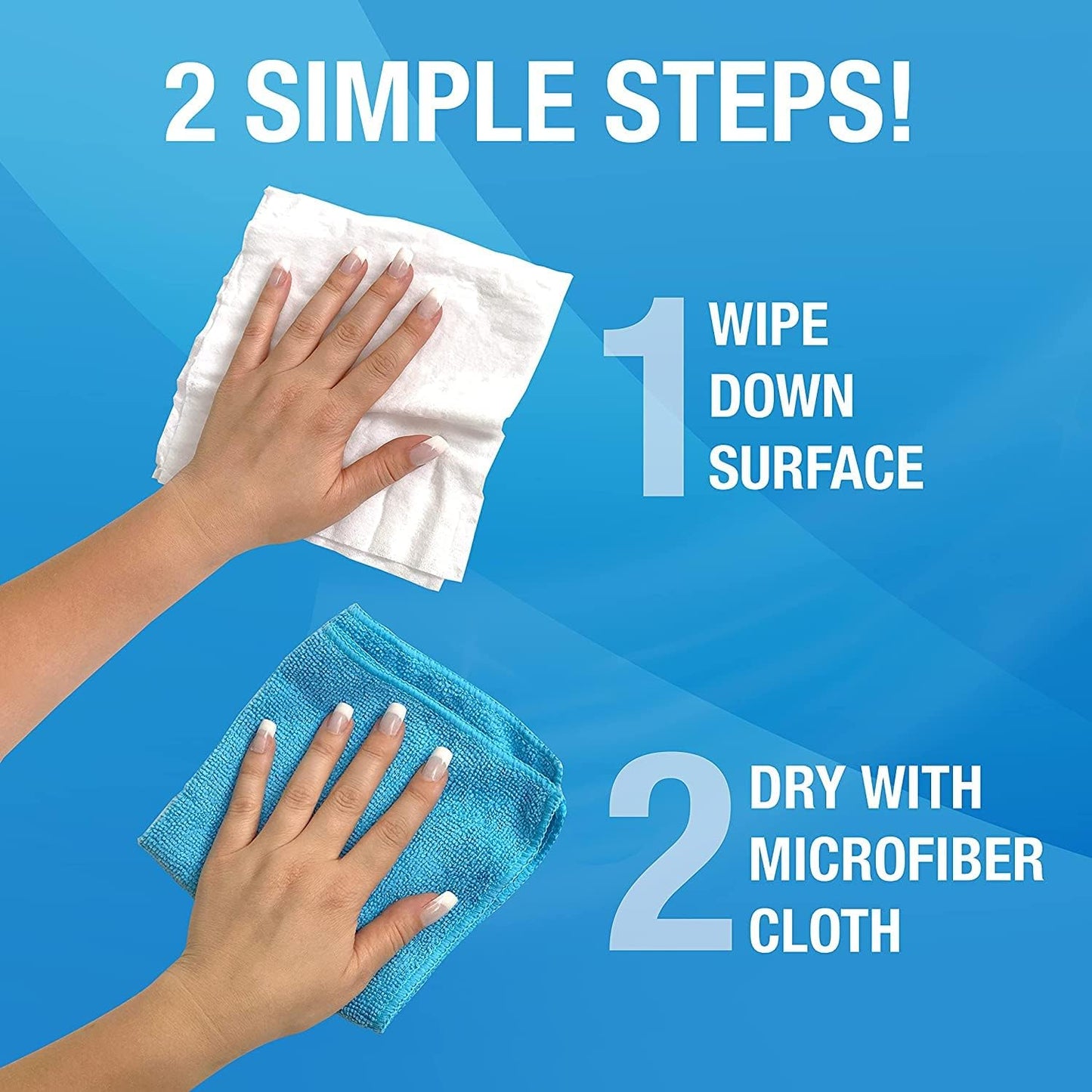 MiracleWipes for Electronics Cleaning - Screen Wipes Designed for TV, Phones, Monitors and More - 20 Count