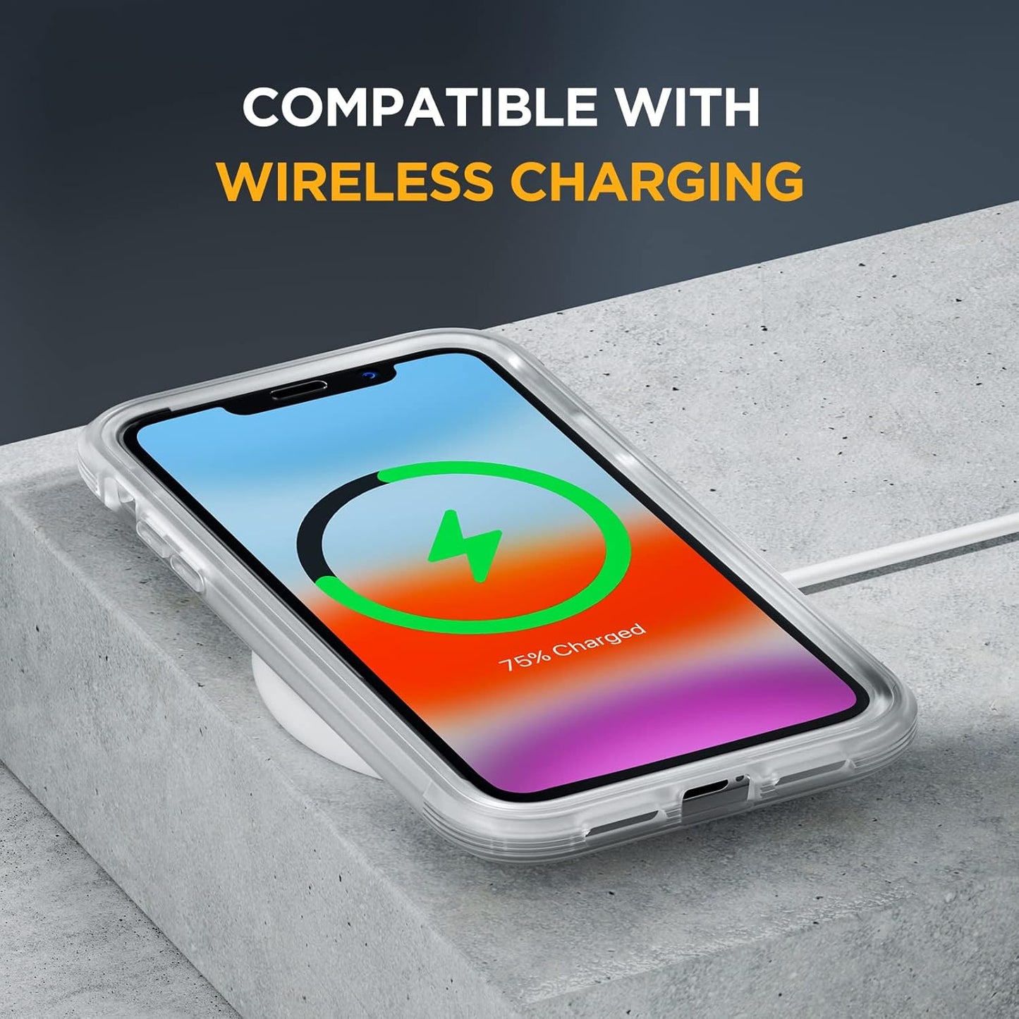 Miracase Glass Series for iPhone 11 Case 6.1 inch, Upgraded Full-Body Rugged Phone Bumper Case Cover with Built-in 9H Tempered Glass Screen Protector and Camera Protector, Matte Clear