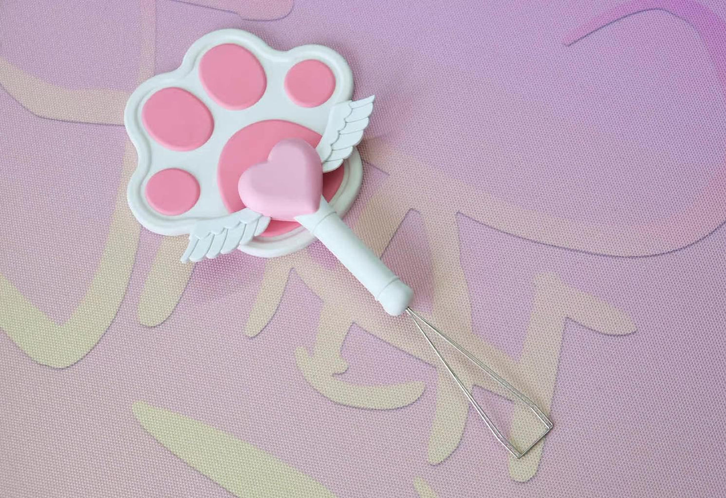 FKZ Keycap Puller, Fairy Wand - Custom Mechanical Keyboard Keycap Removal Tool for Cherry MX, Gateron, Outemu, Kailh Switches - QWERTY USB-C Keyboard DIY Accessory