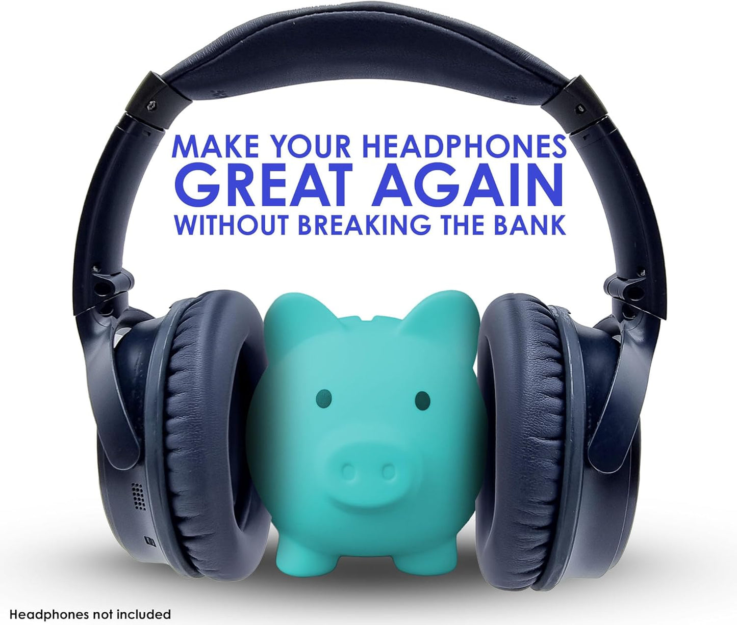 QC35 / QC35 ii earpads and QC35 Headband / QC35 ii Headband V3 pad Cushion Compatible with Bose QuietComfort 35 and QuietComfort 35 ii Headphones (Midnight Blue)