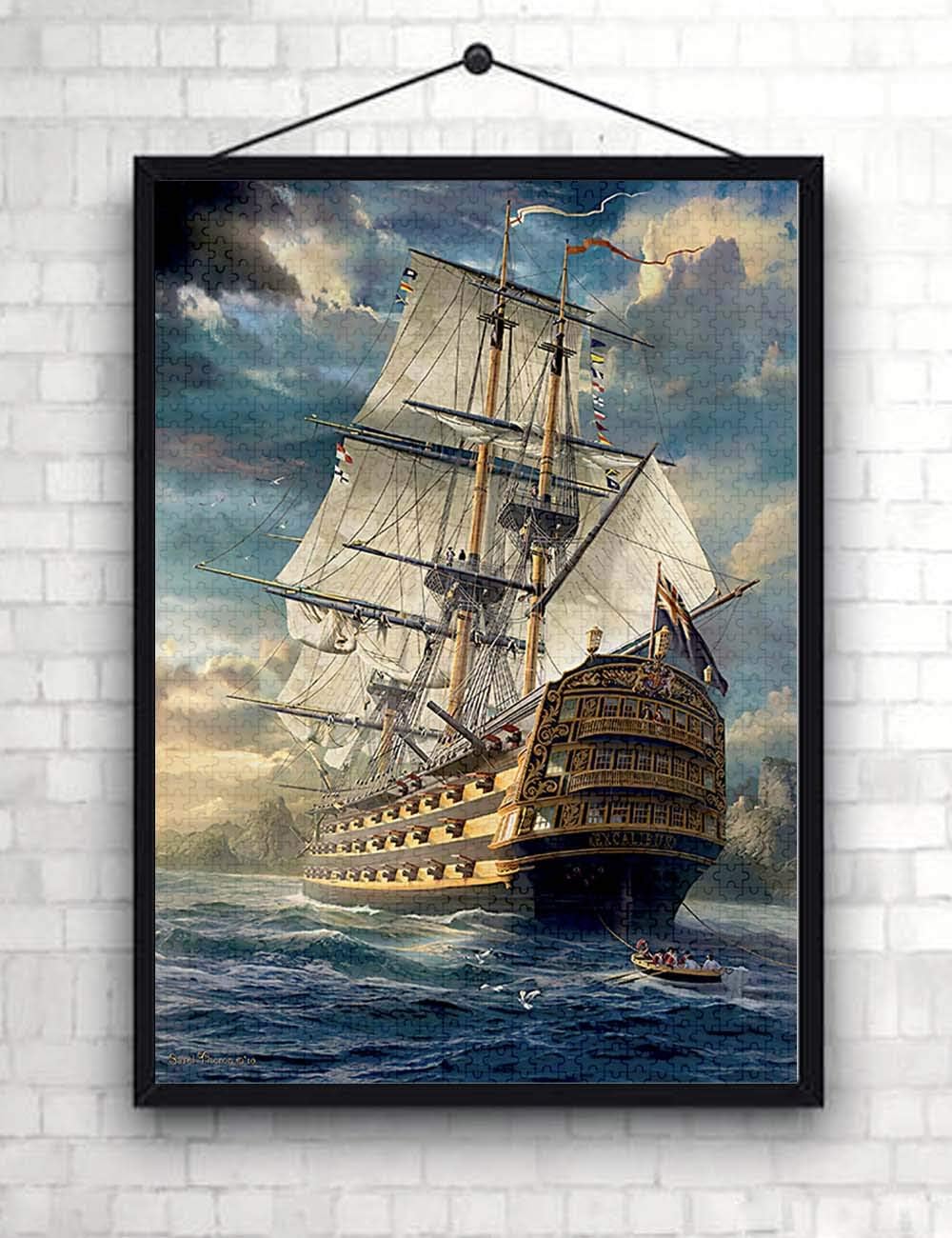 1000 Piece Jigsaw Puzzle, The Great Voyage Puzzle for Adults and Kids Children Educational Toys (The Great Voyage)