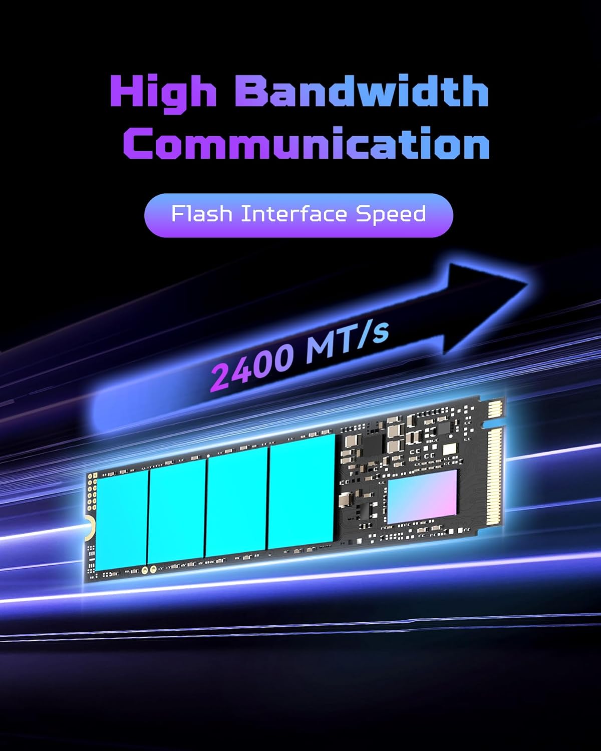 Predator GM7 2TB SSD: M.2 2280 PCIe Gen 4 x4 NVMe 2.0, Read Speed Up to 7400 MB/s, Internal PC Solid State Drive for Laptop, Desktop and PS5 - BL.9BWWR.119