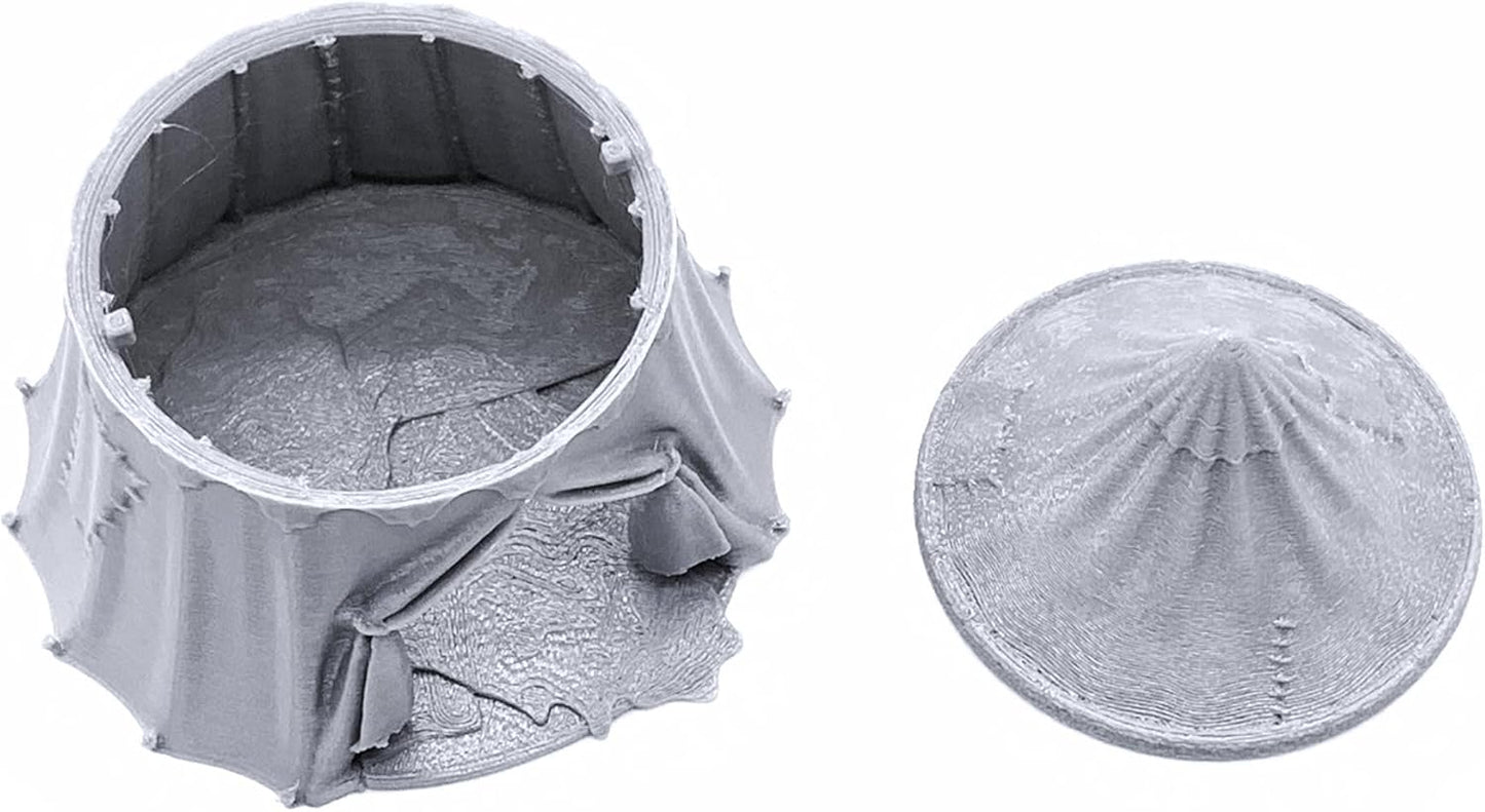 EnderToys Traveler's Camp I by Printable Scenery, 3D Printed Tabletop RPG Scenery and Wargame Terrain 28mm Miniatures