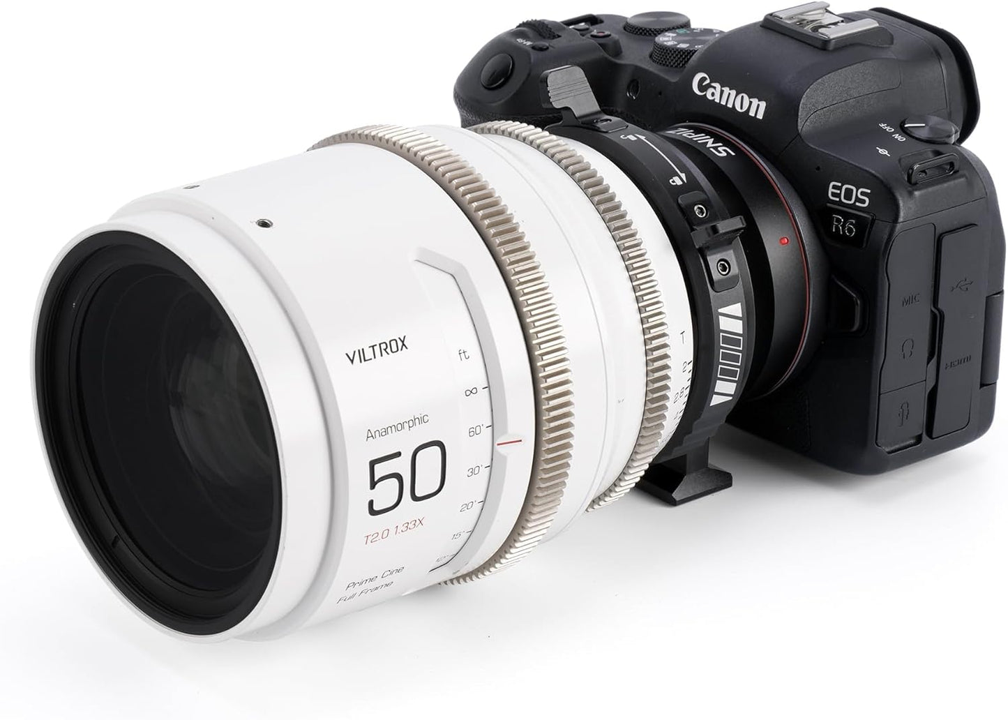 PL-RF Lens Mount Adapter with Rotary Lock Mount Converter Compatible with PL Lens to Canon RF Mount Cameras EOS R EOS R5 EOS R6 EOS R3 EOS Ra EOS RP