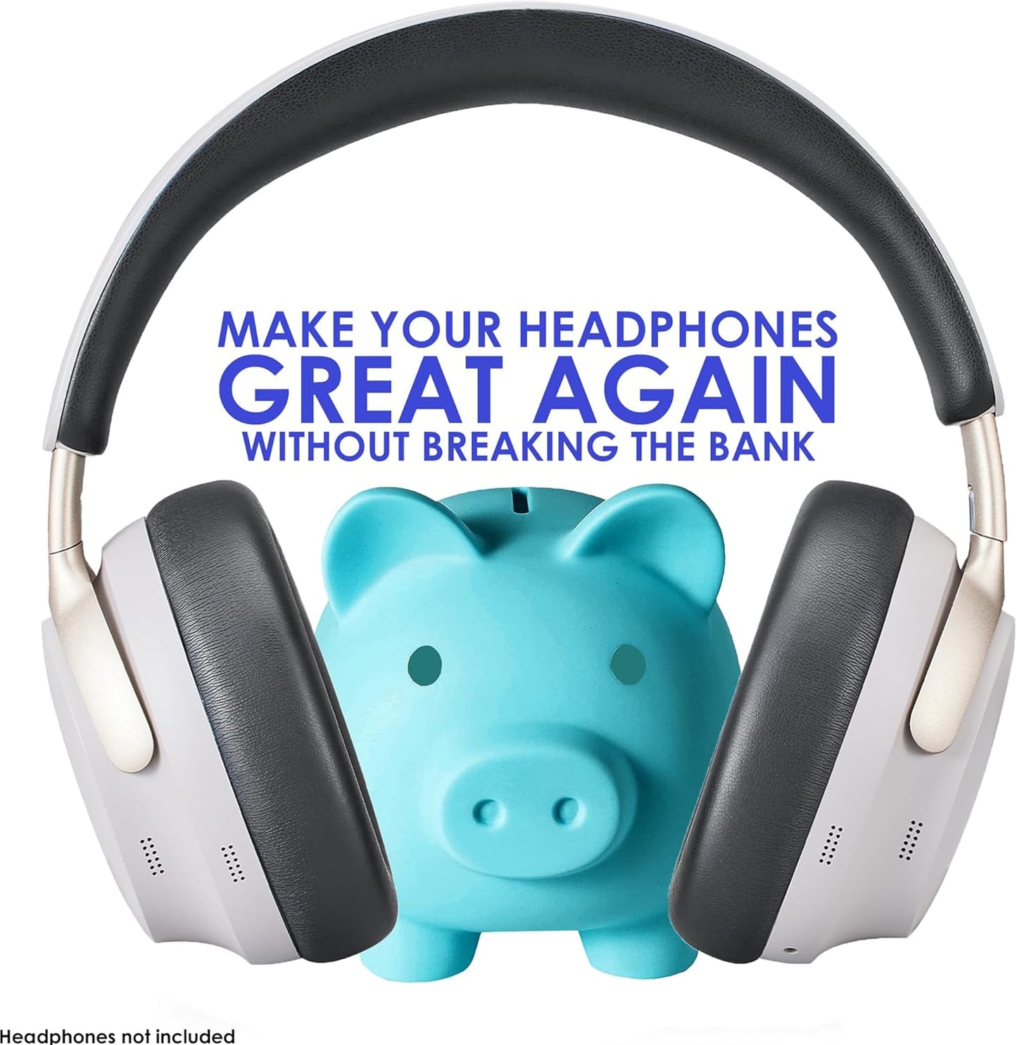 QC Ultra Replacement Ear pad and Headband Pad Kit Cushion Compatible with Bose QuietComfort Ultra Wireless Headphones (Black). Easy DIY Installation + Great Comfort