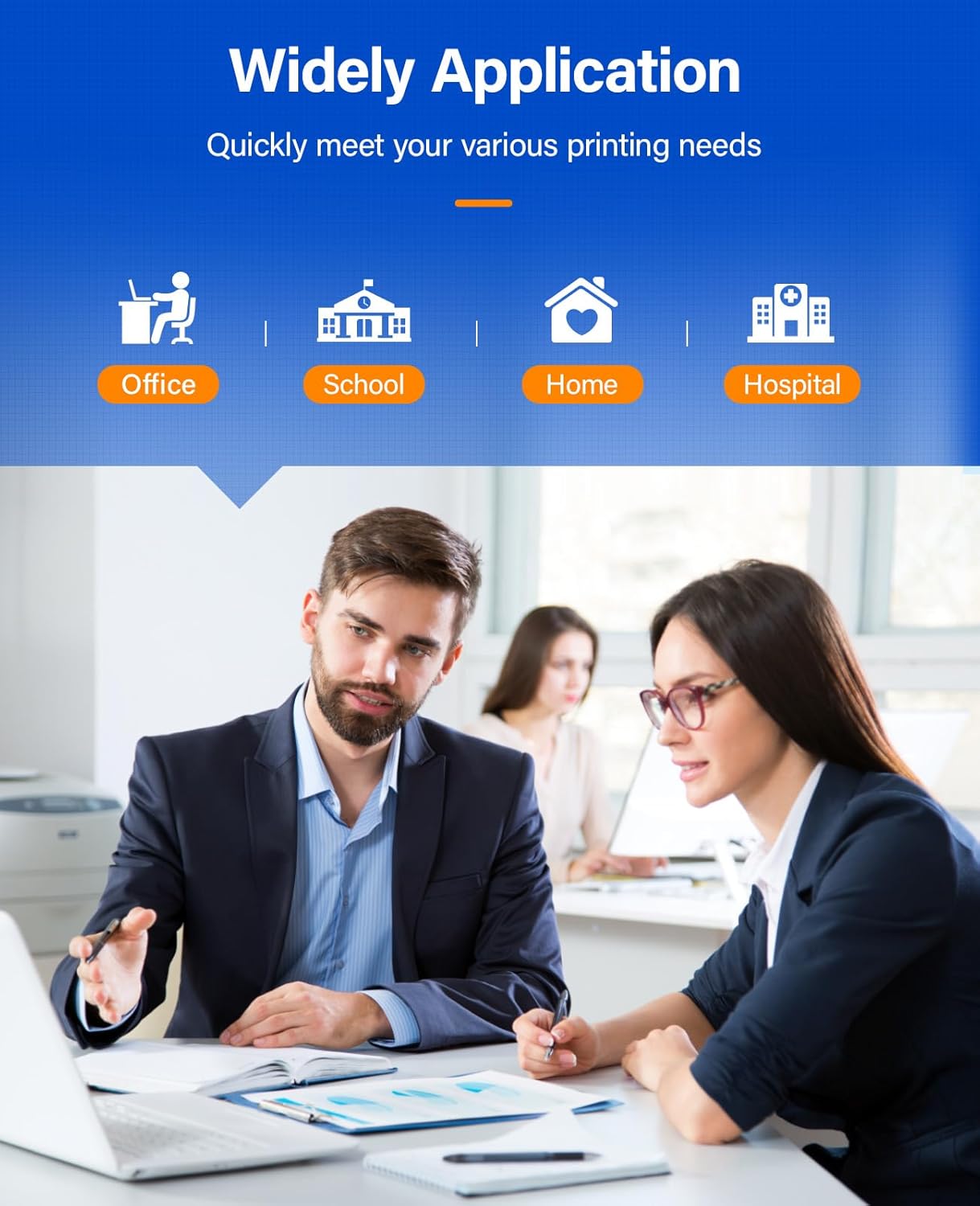 TK-3432 TK3432 Toner Cartridge Black 2-Pack High Yield with Chip Replacement for Kyocera TK-3432 1T0C0W0US0 Compatible with Kyocera ECOSYS PA5500x MA5500ifx Laser Printers,21,000 Pages Monochrome Ink