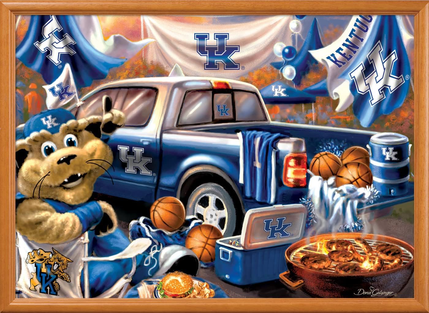 MasterPieces NCAA Gameday Puzzles Collection - Kentucky Wildcats 1000 Piece Gameday Jigsaw Puzzle