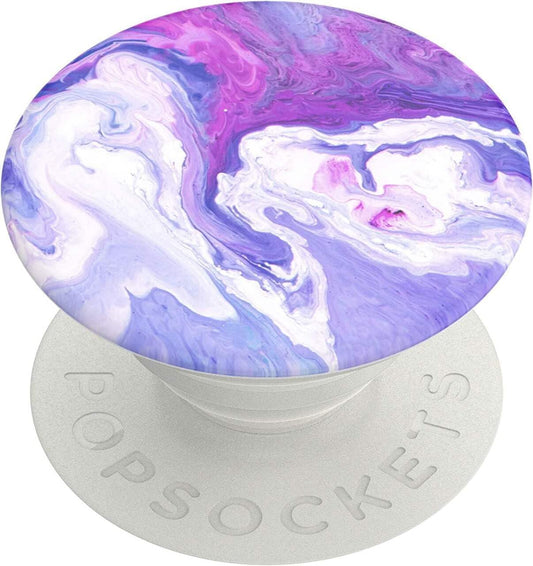 PopSockets Phone Grip with Expanding Kickstand, Adhesive Grip - Lavender Flow