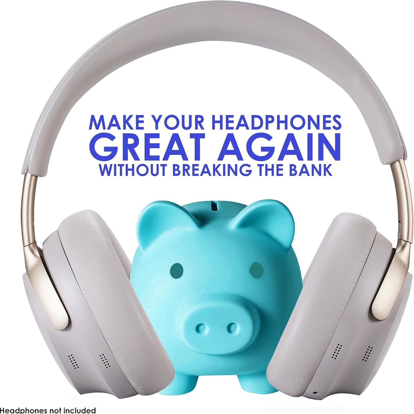 QC Ultra Replacement Ear pad and Headband Pad Kit Cushion Compatible with Bose QuietComfort Ultra Wireless Headphones (Sandstone). Easy DIY Installation + Great Comfort