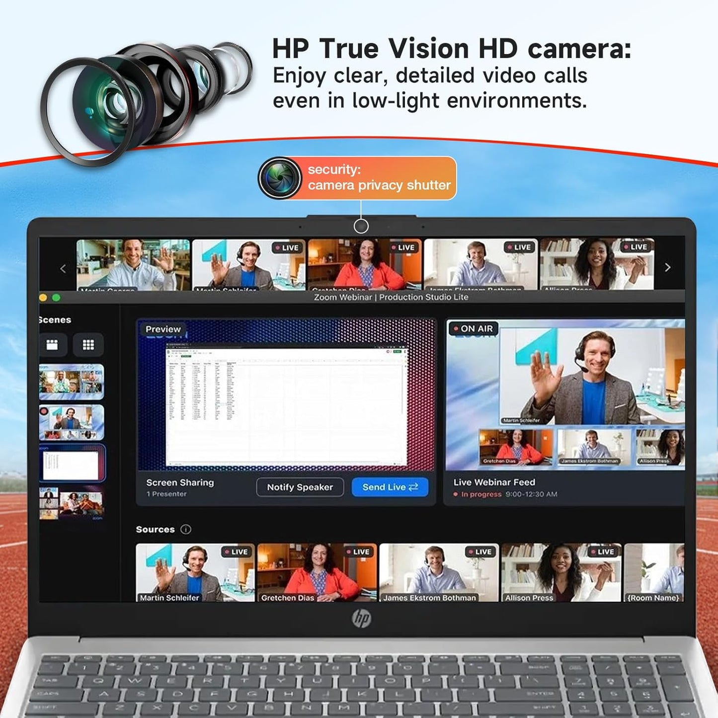 HP 2025 15.6" Touchscreen Laptop Computer, Intel Core i3-1315U(Up to 4.5GHz), 64GB RAM, 2TB SSD, Windows 11 Pro, Copilot AI, HD Display, Wi-Fi 6, Bluetooth 5.3, w/Accessories for Business & Student